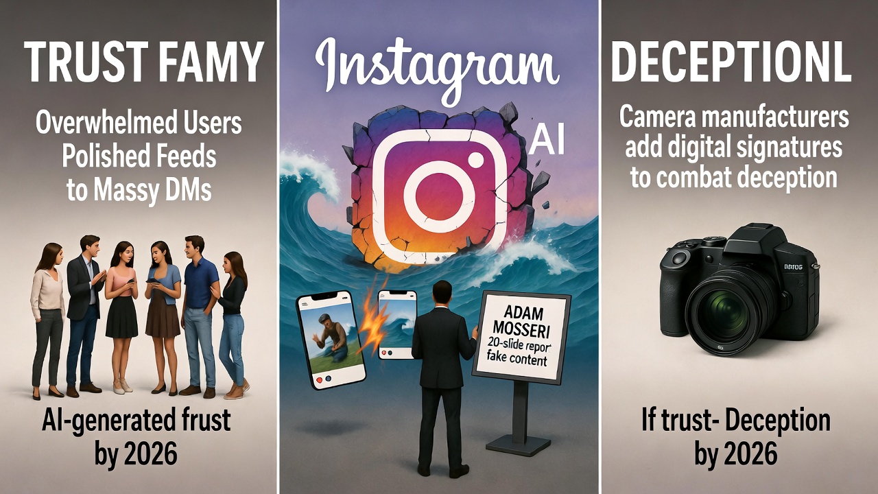Instagram's Wake-Up Call: Adam Mosseri on Navigating the AI Flood in 2026