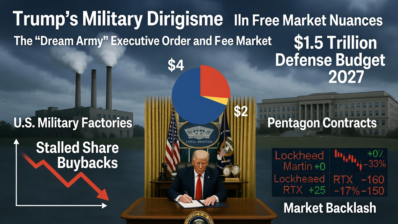 Trump's Military Dirigisme: The "Dream Army" Executive Order and Free Market Nuances