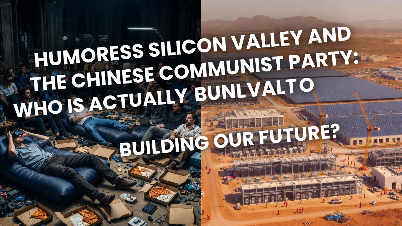 Humorless Silicon Valley and the Chinese Communist Party: Who Is Actually Building Our Future?