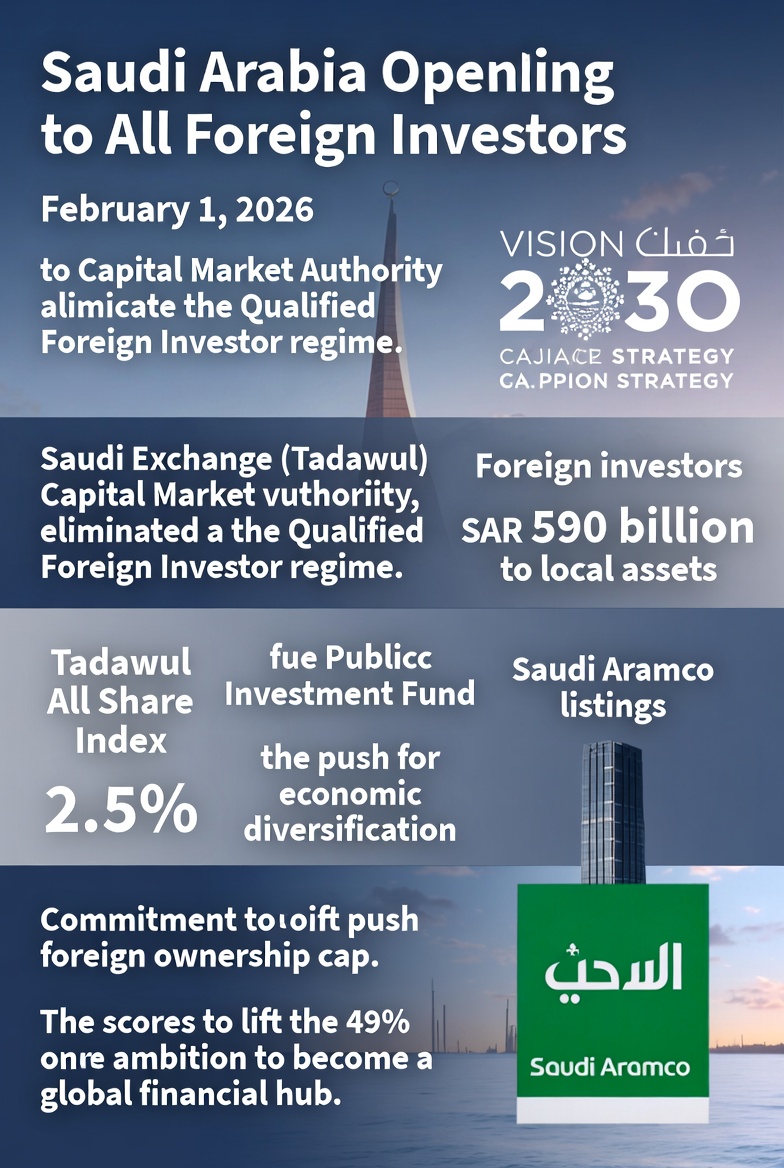 Saudi Arabia Hunts for Capital and a Place in the Future: Opening Tadawul to All Foreign Investors