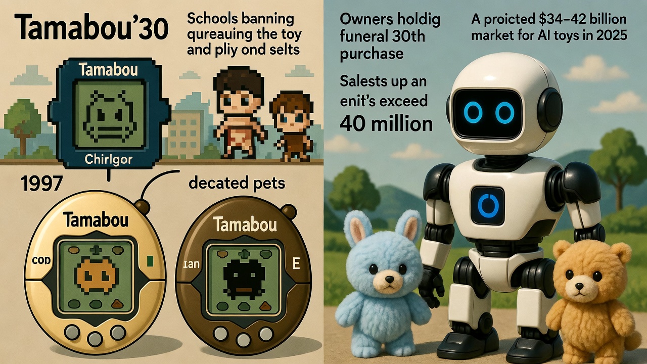 The Egg That Hatched "Living" Robots: Tamagotchi at 30