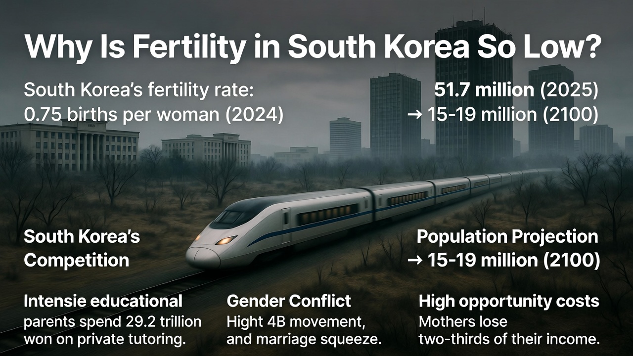 Why Is Fertility in South Korea So Low?
