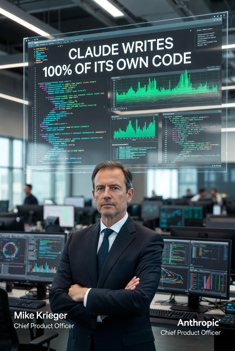 Claude Is Writing Claude: Anthropic's CPO Confirms 100% AI-Generated Code – One Year After the Skeptics Laughed