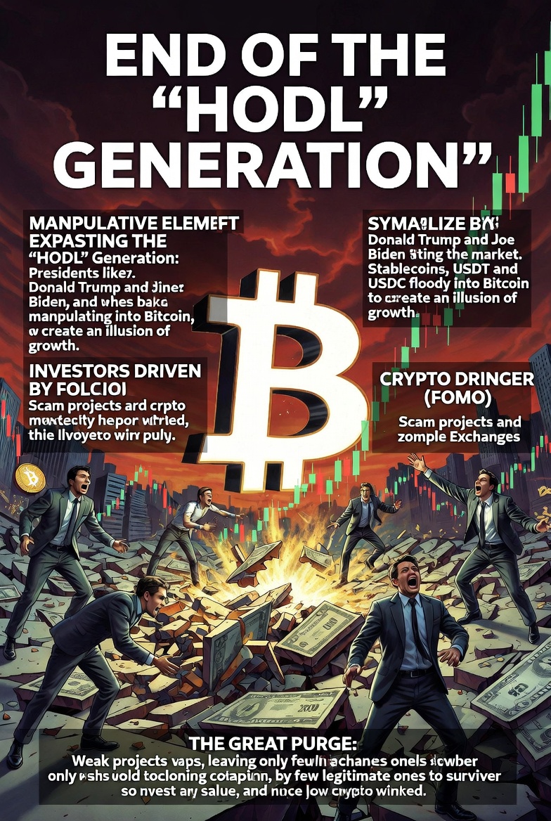 The End of the Crypto "HODL" Generation: Manipulation Patterns Exhaust and a Great Purge Looms