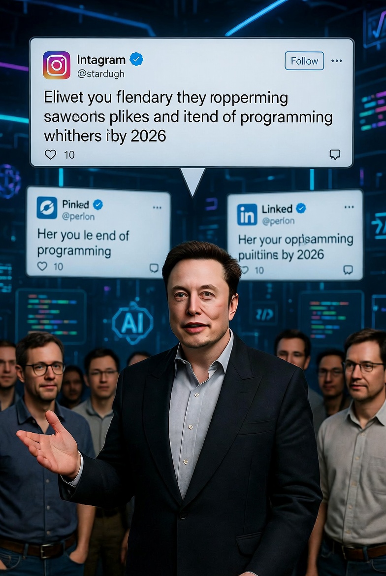 Elon Musk's Bold Prediction: The End of Programming as We Know It by 2026