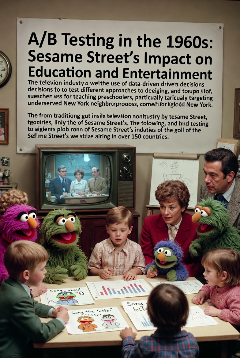 Sesame Street and A/B Testing: Pioneering Data-Driven Kids' TV