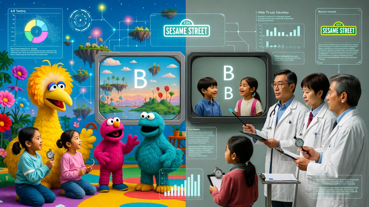 Sesame Street and A/B Testing: Pioneering Data-Driven Kids' TV