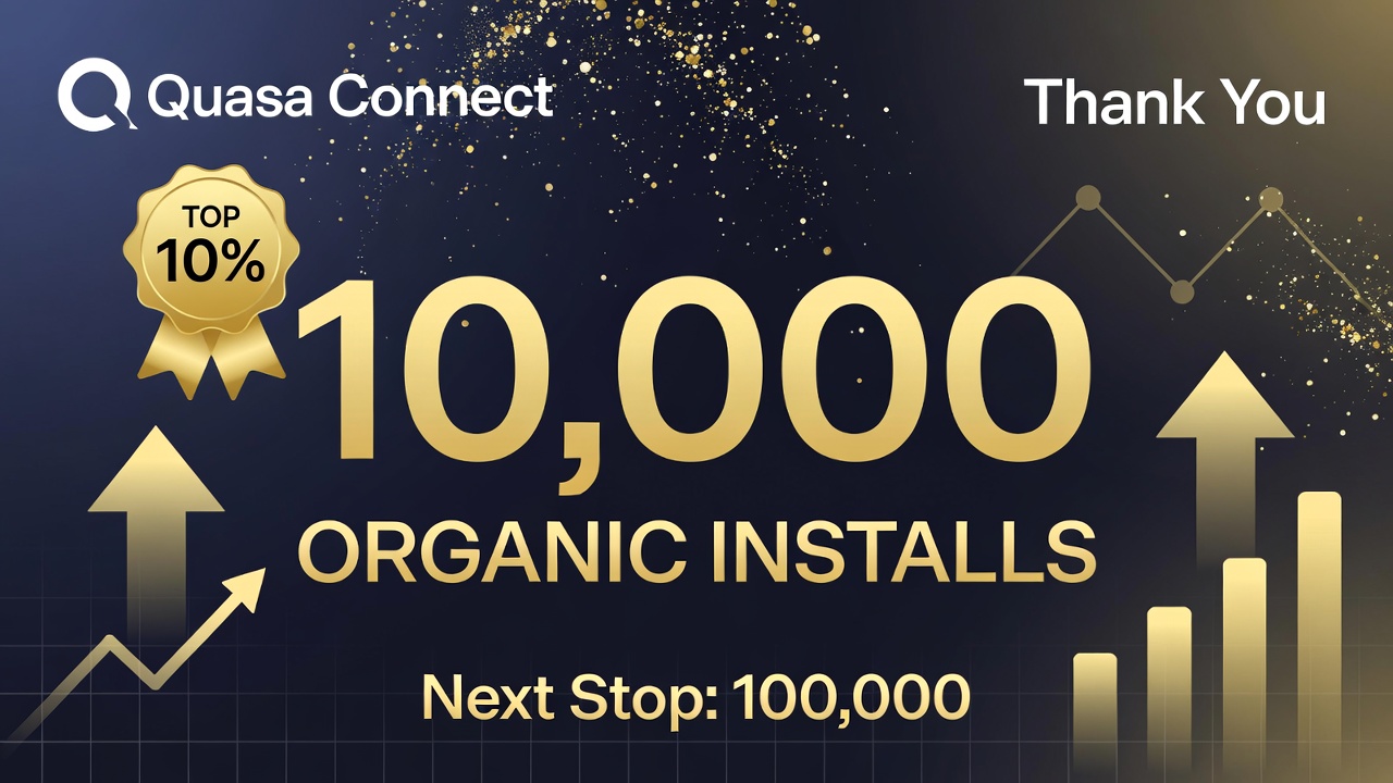 Quasa Connect Joins the Global Top 10%: A Triumph of Organic Growth