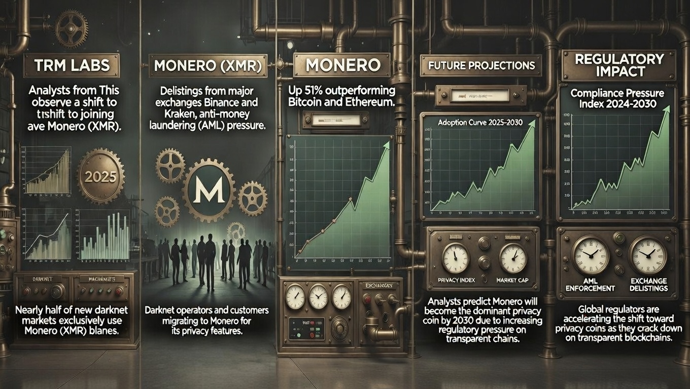 From Delistings to Dominance: How Bans Turned Monero into the Darknet's De Facto Standard