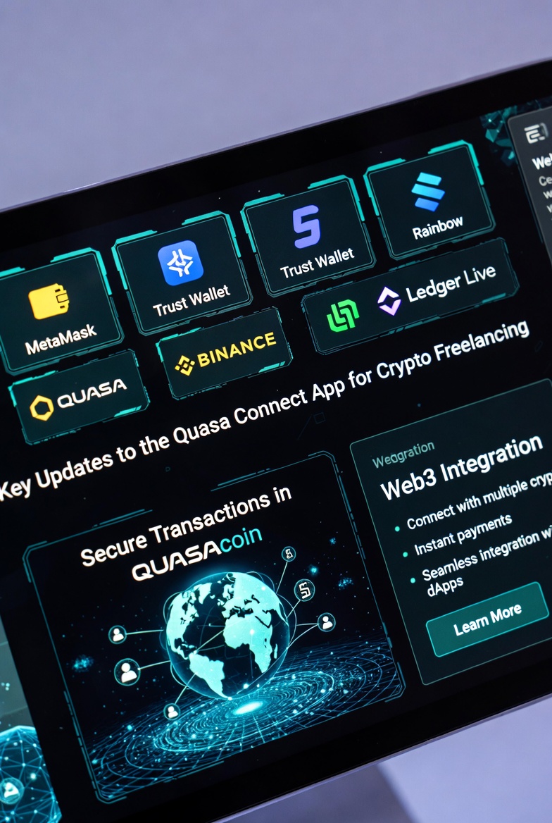 Key Updates to the Quasa Connect App for Crypto Freelancing