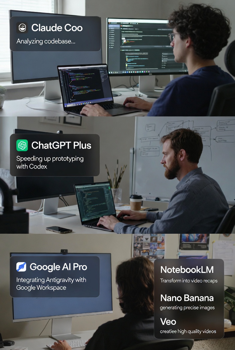 Choosing the Best /Month AI Subscription in 2026: Claude Pro, ChatGPT Plus, or Google AI Pro?