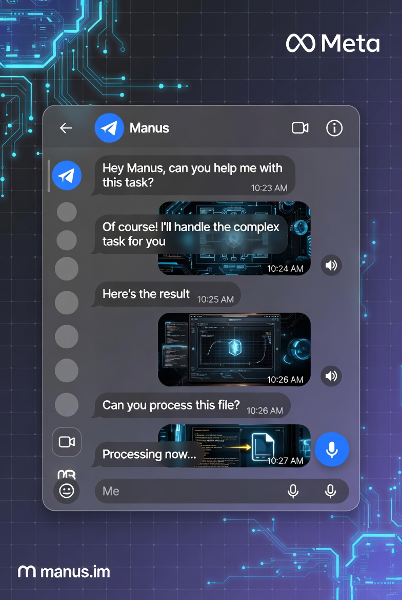 Manus Levels Up: Bringing Powerful AI Agents to Telegram Chats