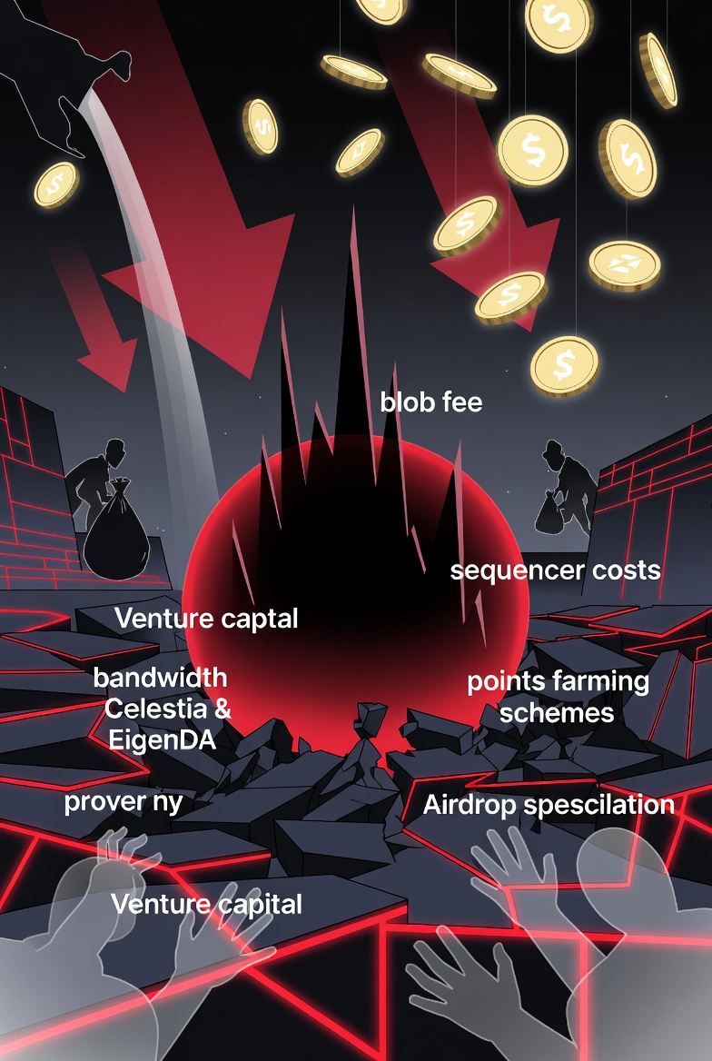 The Impending Collapse of the L2, Modular, and Restaking Crypto Bubble