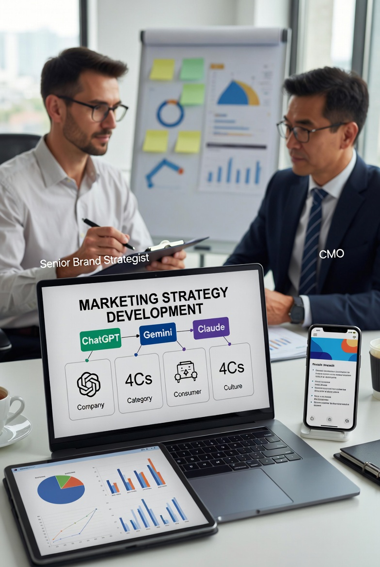 Building a Solid Foundation for Marketing Strategy Development Using ChatGPT, Gemini, and Claude
