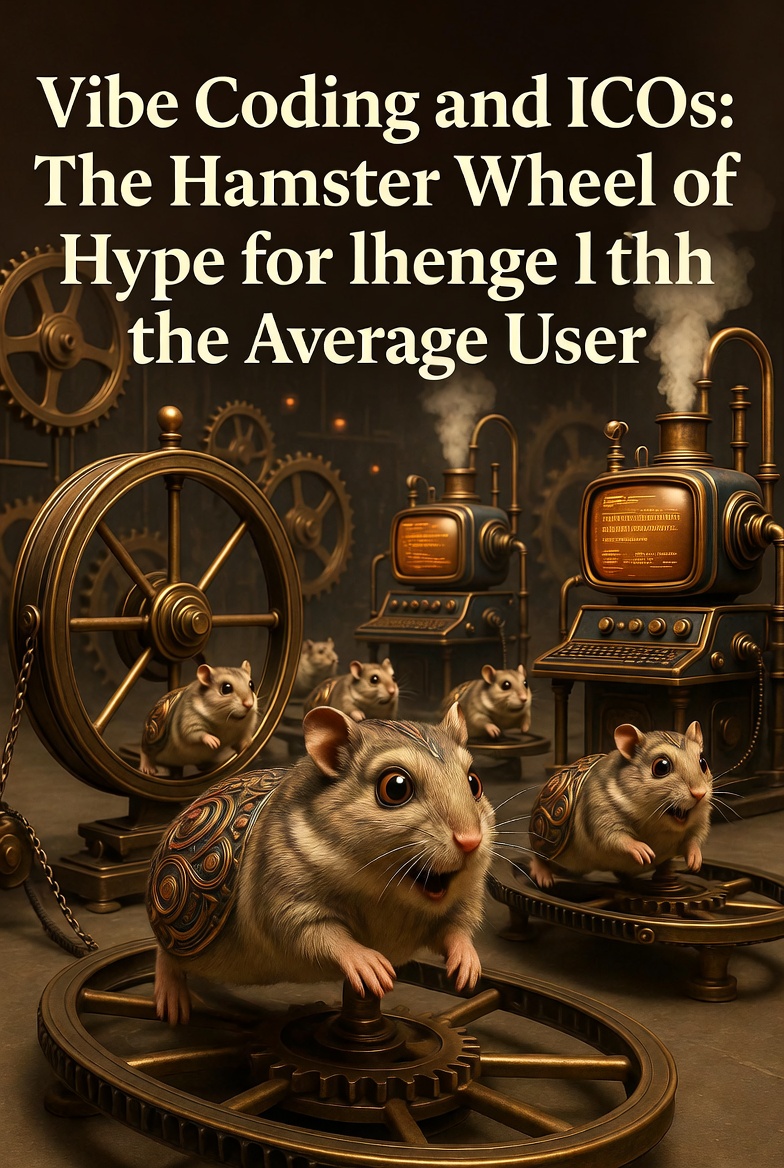 Vibe Coding and ICOs: The Hamster Wheel of Hype for the Average User