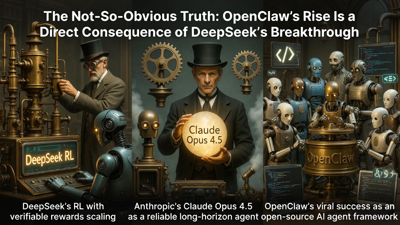 The Not-So-Obvious Truth: OpenClaw's Rise Is a Direct Consequence of DeepSeek's Breakthrough