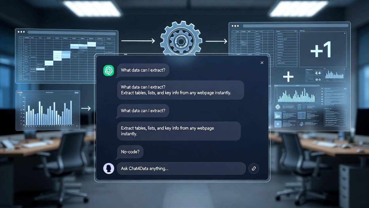 Chat4Data Launched: The Ultimate Parser That Collects Any Website Data in Seconds