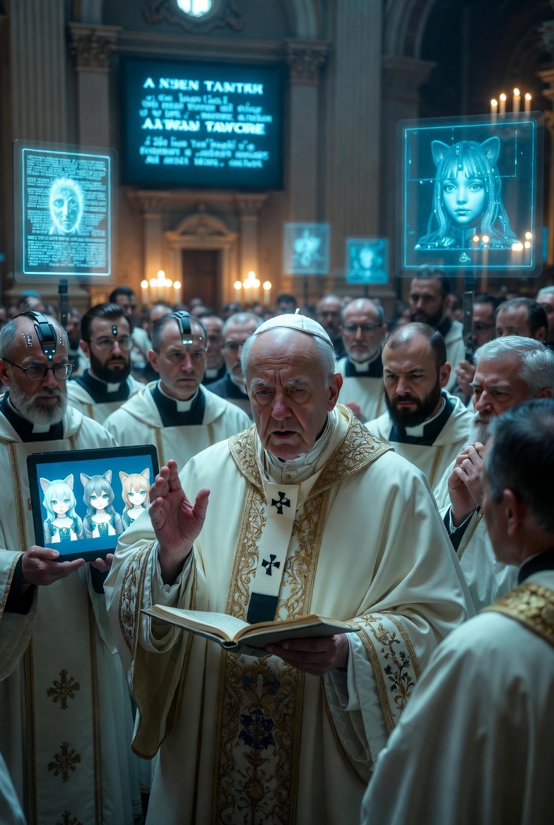 Priests on Neural Steroids: AI's Encroachment into Sacred Sermons