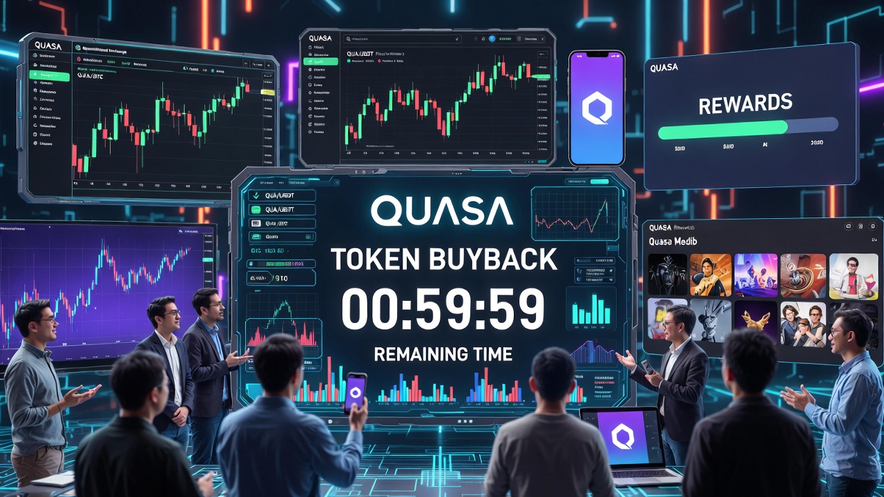 QUASA Team Executes Largest Token Buyback in Two Years, Retiring 5% of Total QUA Supply