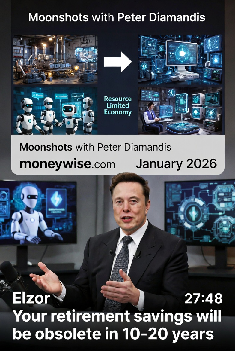 Elon Musk's Bold Claim: Retirement Savings May Become Obsolete in 10-20 Years