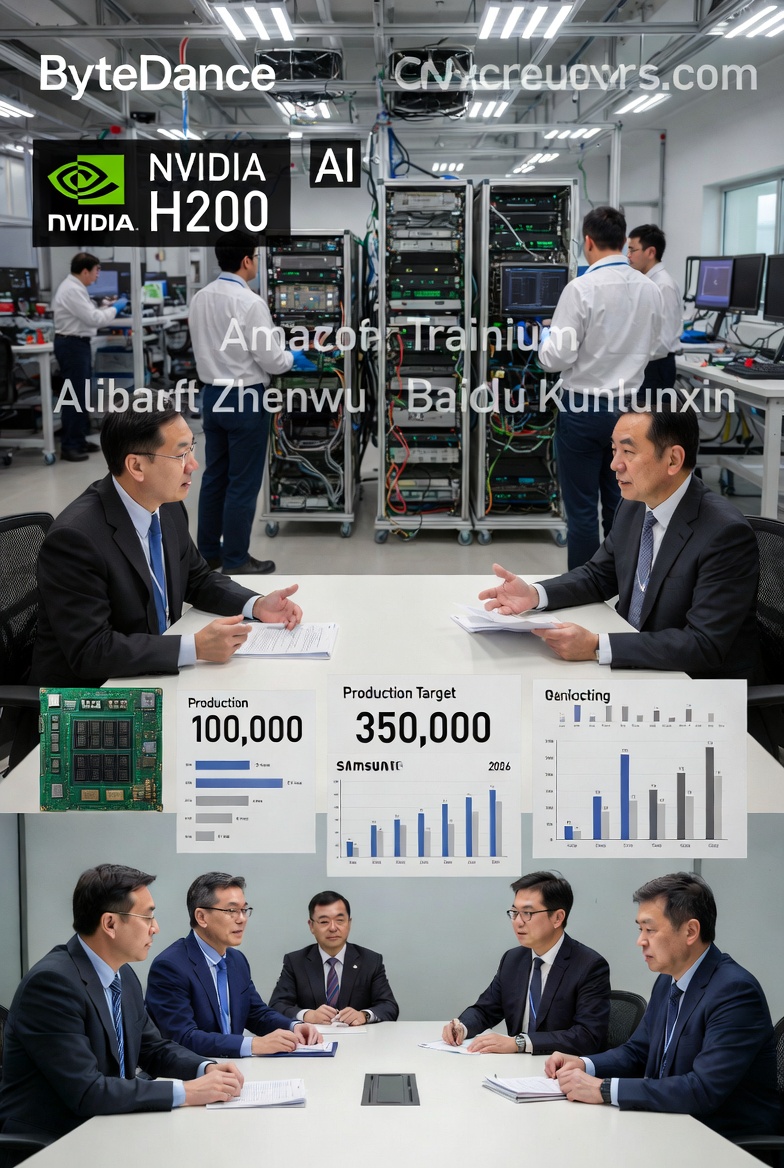 ByteDance Pursues Custom AI Chip Development Amid Samsung Manufacturing Talks