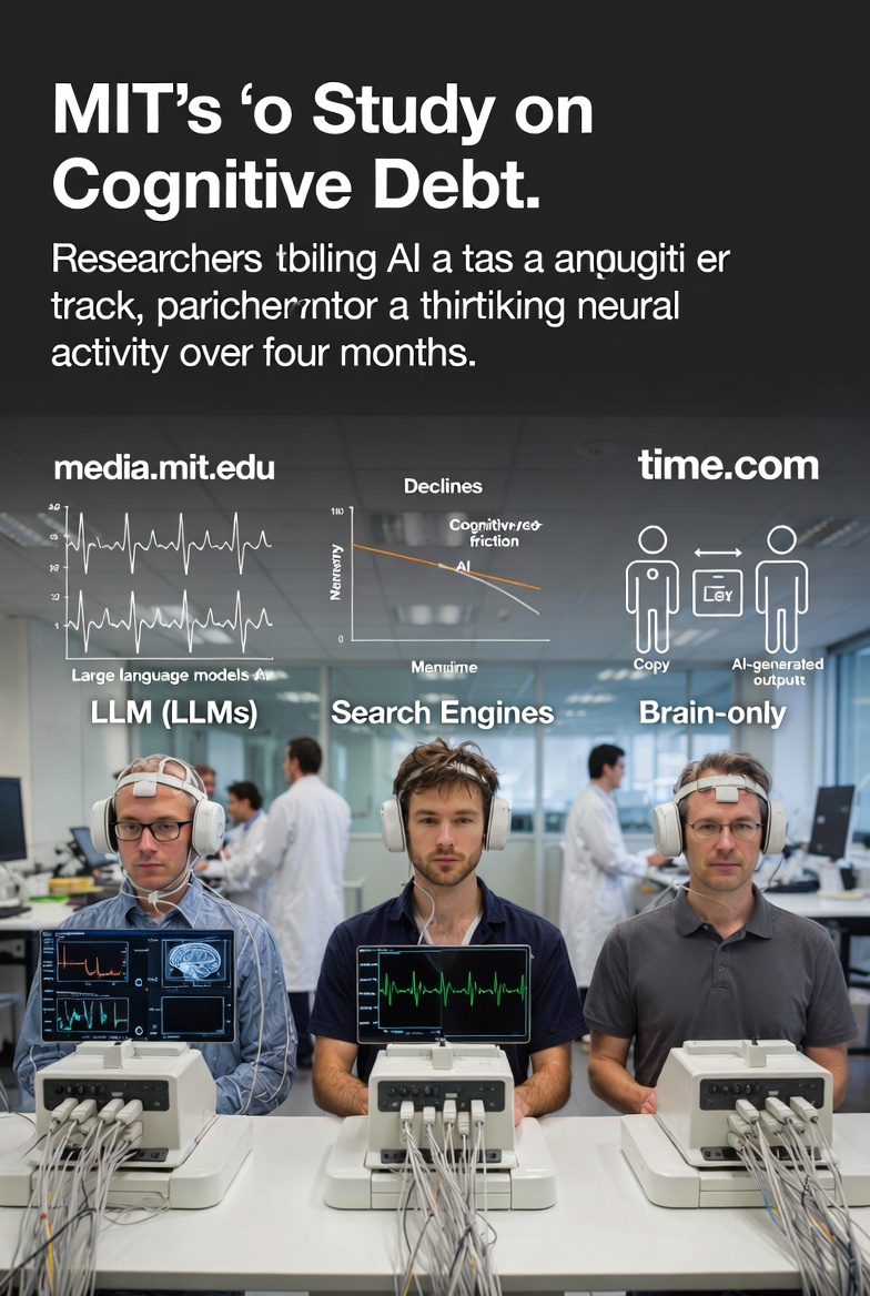 MIT Study Reveals 'Cognitive Debt': How Over-Reliance on AI Weakens Independent Thinking