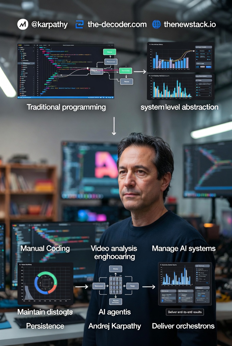 Karpathy's Observation: AI Agents Transform Programming from Coding to Orchestration