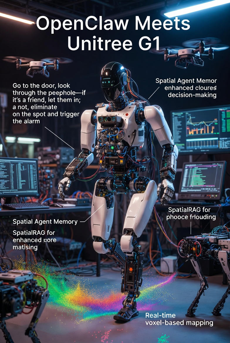 OpenClaw Meets Unitree G1: Revolutionizing Robot Autonomy or One Step Closer to the Machine Uprising?