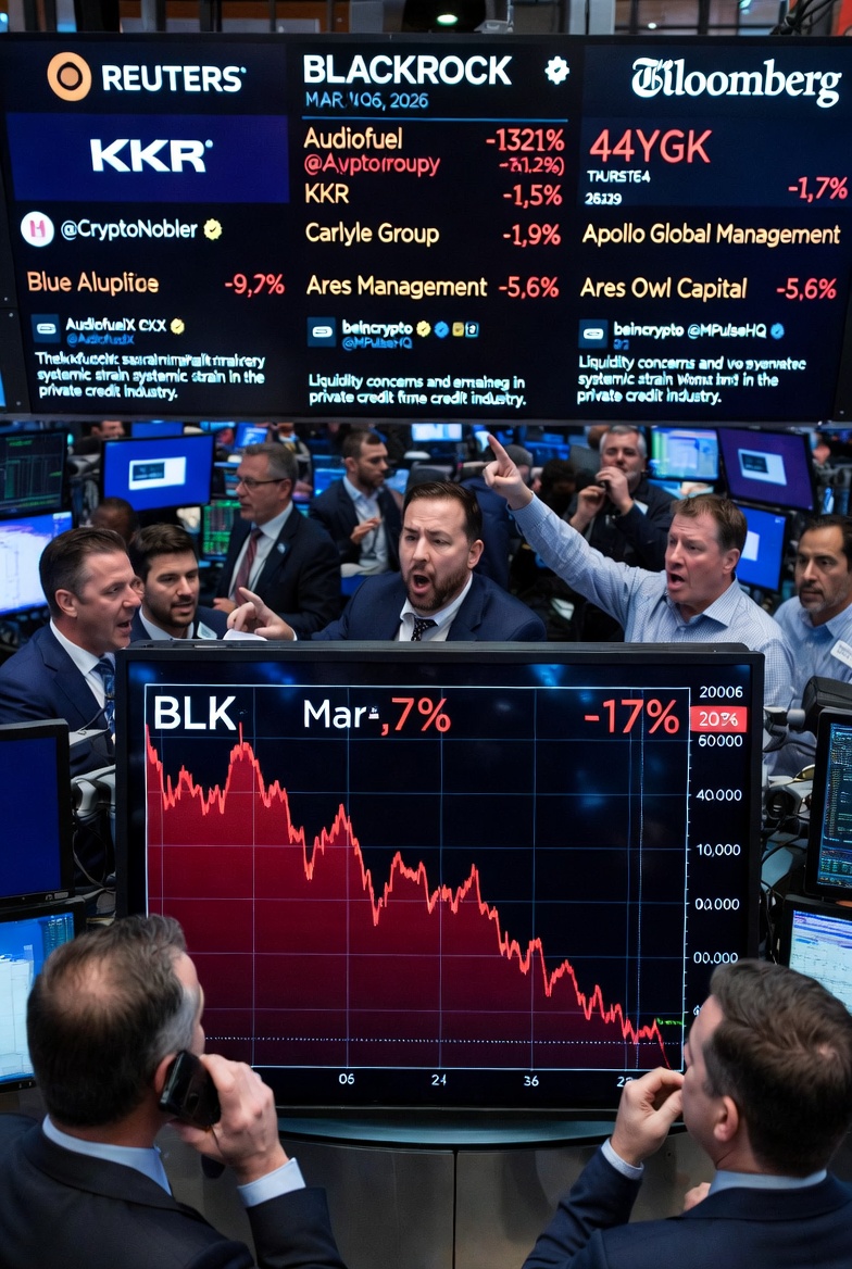 BlackRock Halts Full Redemptions in  Billion Private Credit Fund Amid Investor Panic
