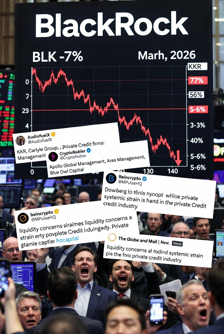 BlackRock Halts Full Redemptions in  Billion Private Credit Fund Amid Investor Panic