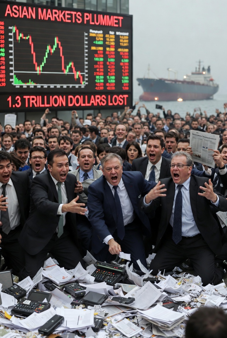 Seven Insurance Letters: More Devastating Than Three Carrier Strike Groups – <img.3 Trillion Wiped from Asian Markets