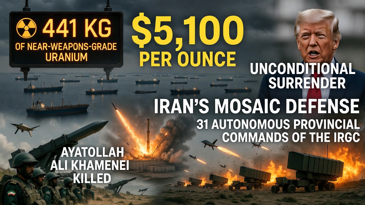 Escalating Crisis in the Middle East: Iran's Mosaic Defense, Economic Turmoil, and the Gold Rush