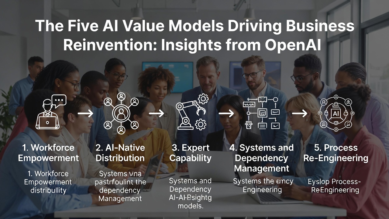 The Five AI Value Models Driving Business Reinvention: Insights from OpenAI