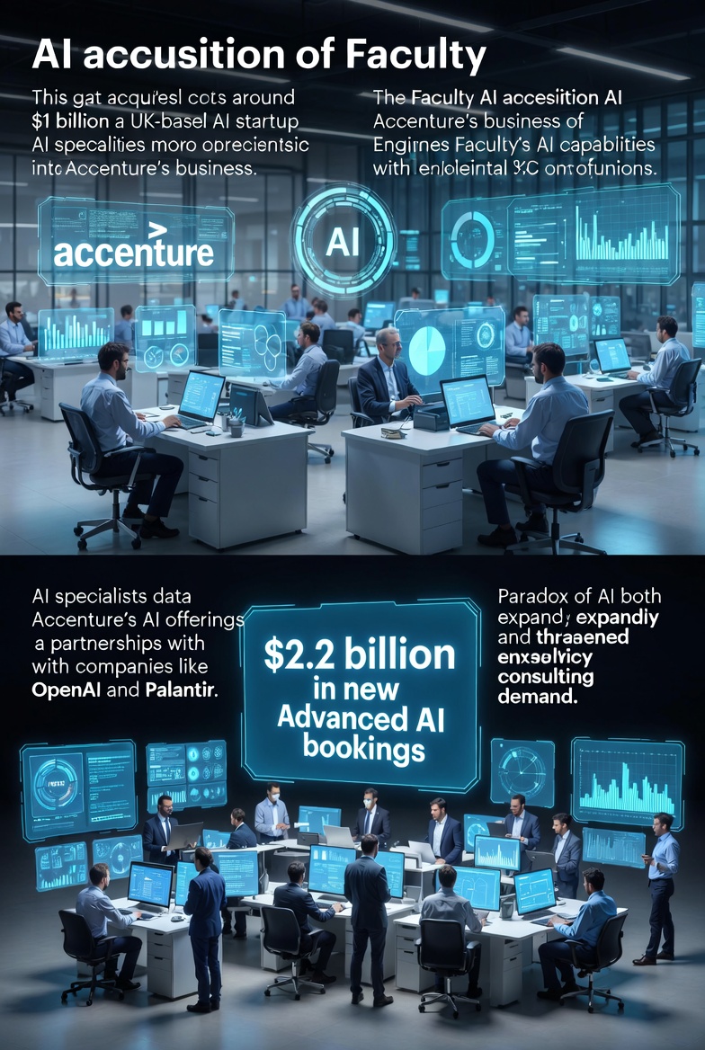 Accenture's AI Strategy: Bold Bets Amid Industry Transformation