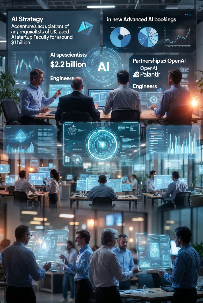 Accenture's AI Strategy: Bold Bets Amid Industry Transformation