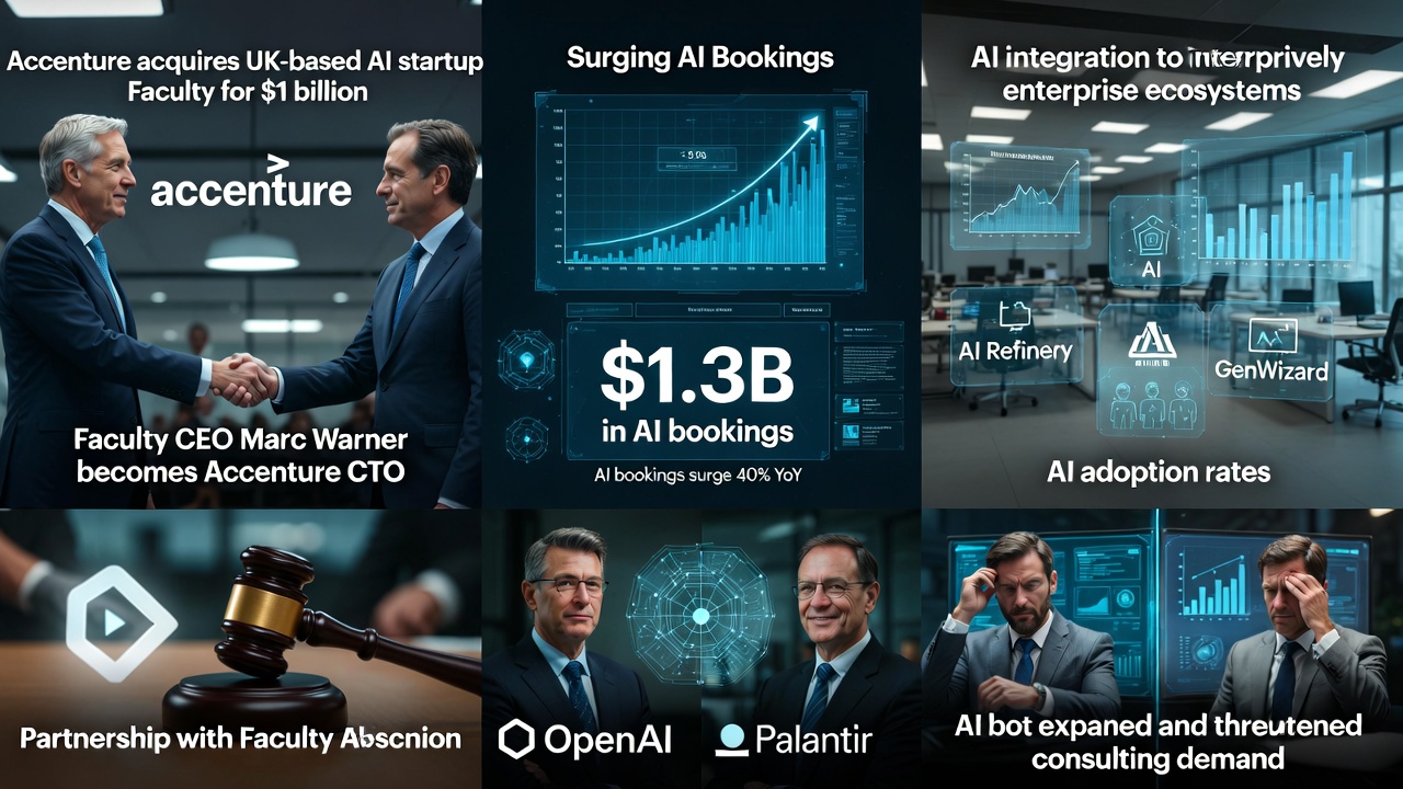 Accenture's AI Strategy: Bold Bets Amid Industry Transformation