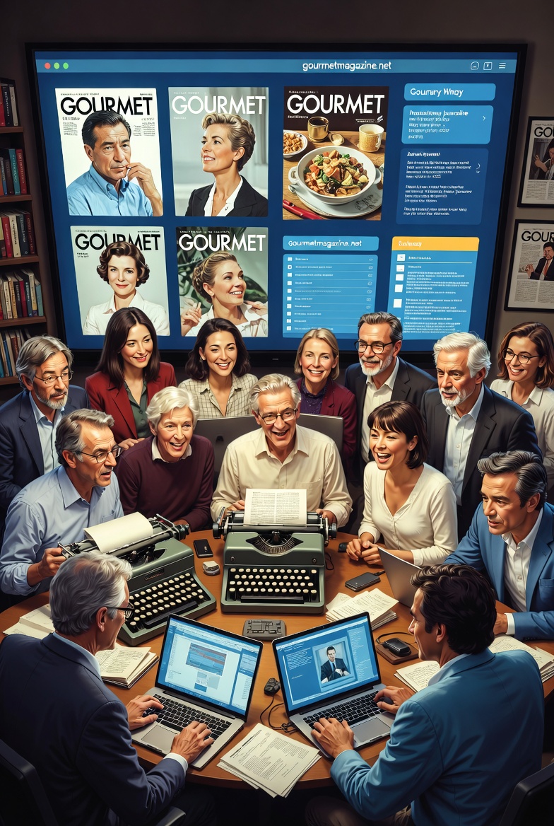 The Revival of Gourmet Magazine: A Trademark Twist and a New Digital Era
