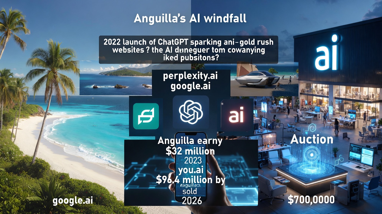 Anguilla's AI Windfall: How the .ai Domain Turned a Tiny Island into a Tech Revenue Powerhouse