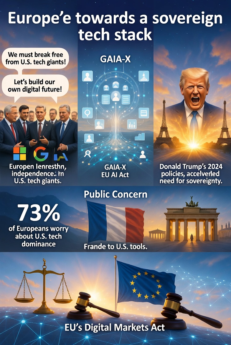 Europe's Quest for a Sovereign Tech Stack: Breaking Free from US Dominance
