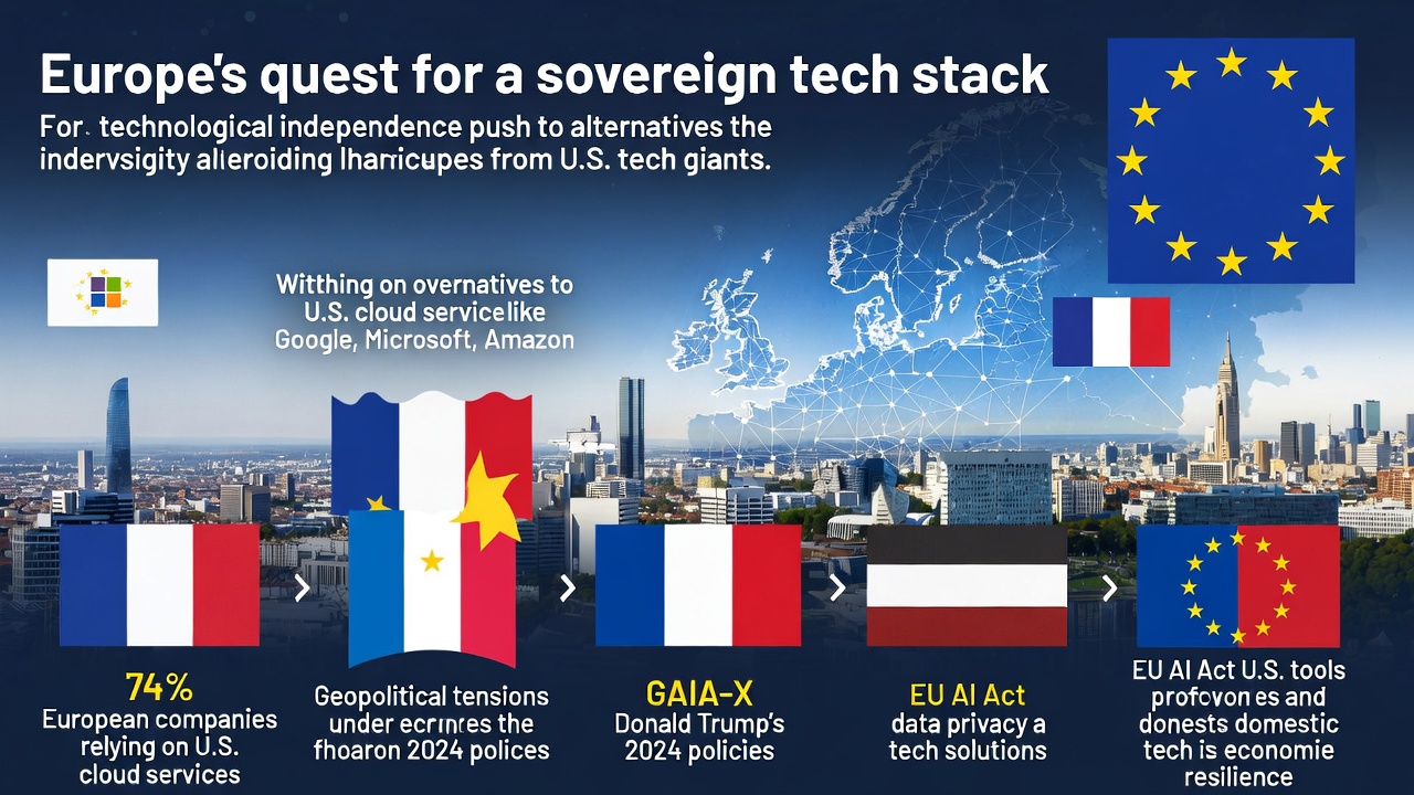 Europe's Quest for a Sovereign Tech Stack: Breaking Free from US Dominance