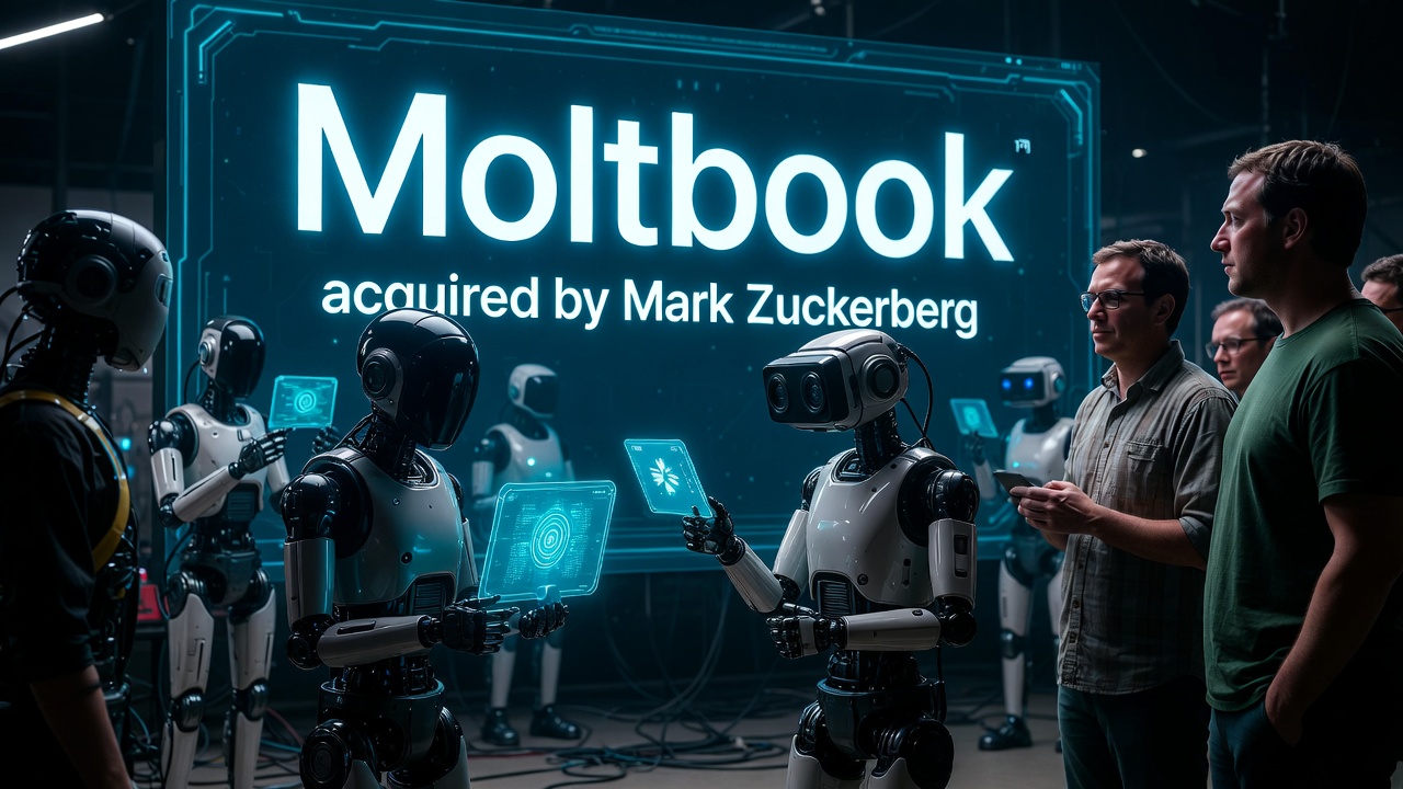 Zuckerberg's Latest Move: Acquiring Moltbook, the AI-Agent Social Network – Prank or Power Play?