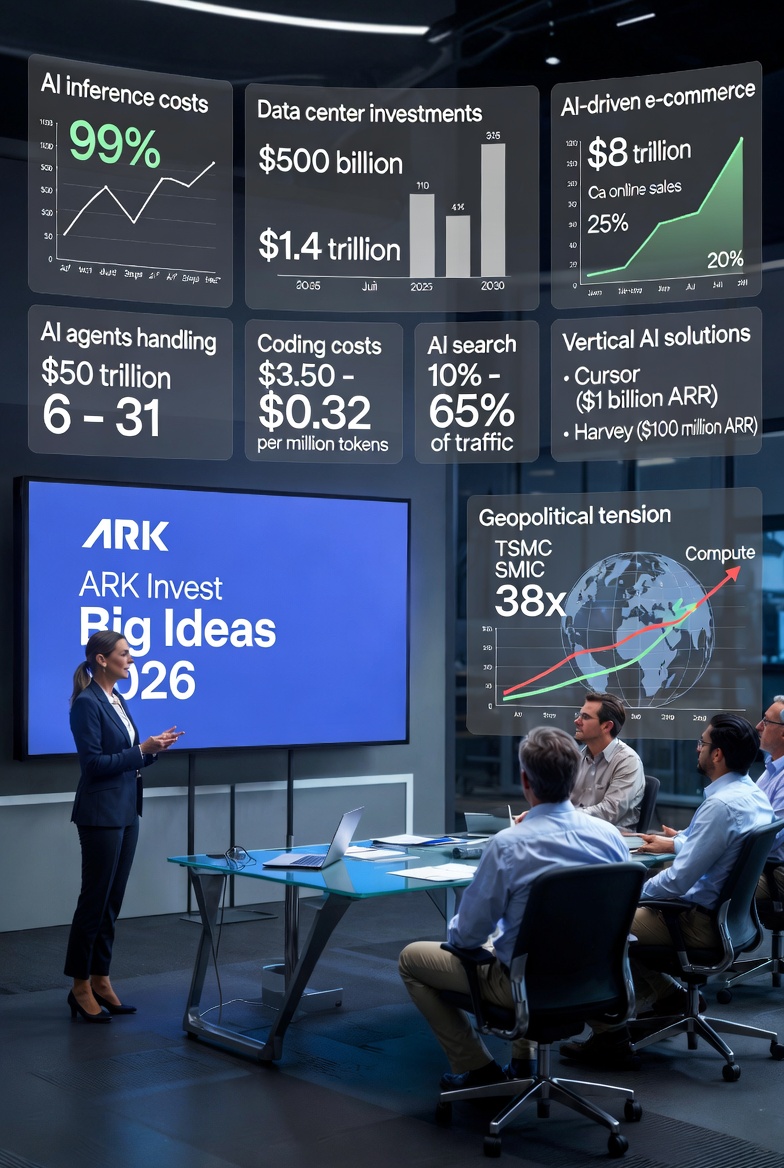 ARK's Big Ideas 2026: Cathie Wood's Vision of an AI-Powered Future