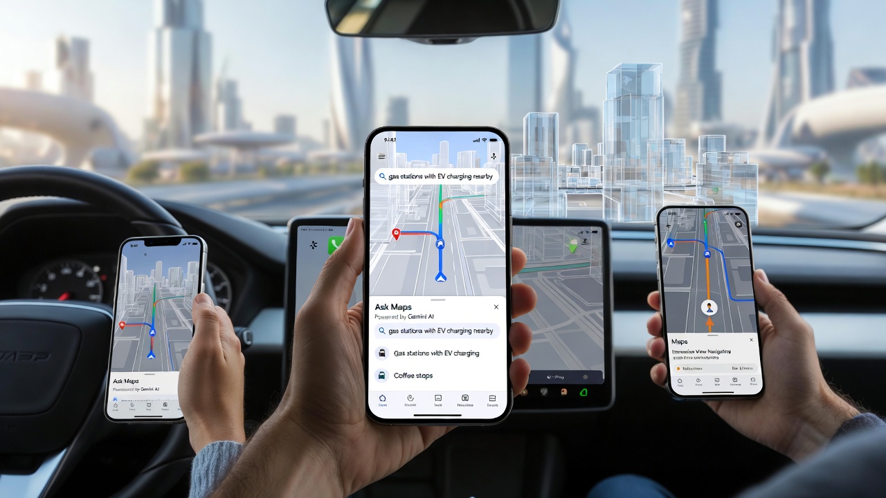 Google Maps Unleashes Its Biggest Overhaul in a Decade: Gemini-Powered 'Ask Maps' and Immersive Navigation Arrive