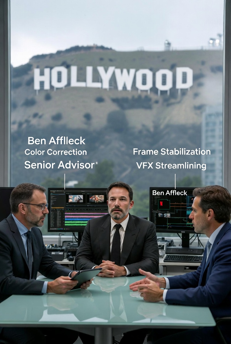 Netflix Bets Big on AI-Powered Filmmaking: Acquires Ben Affleck's InterPositive Startup in Major Deal