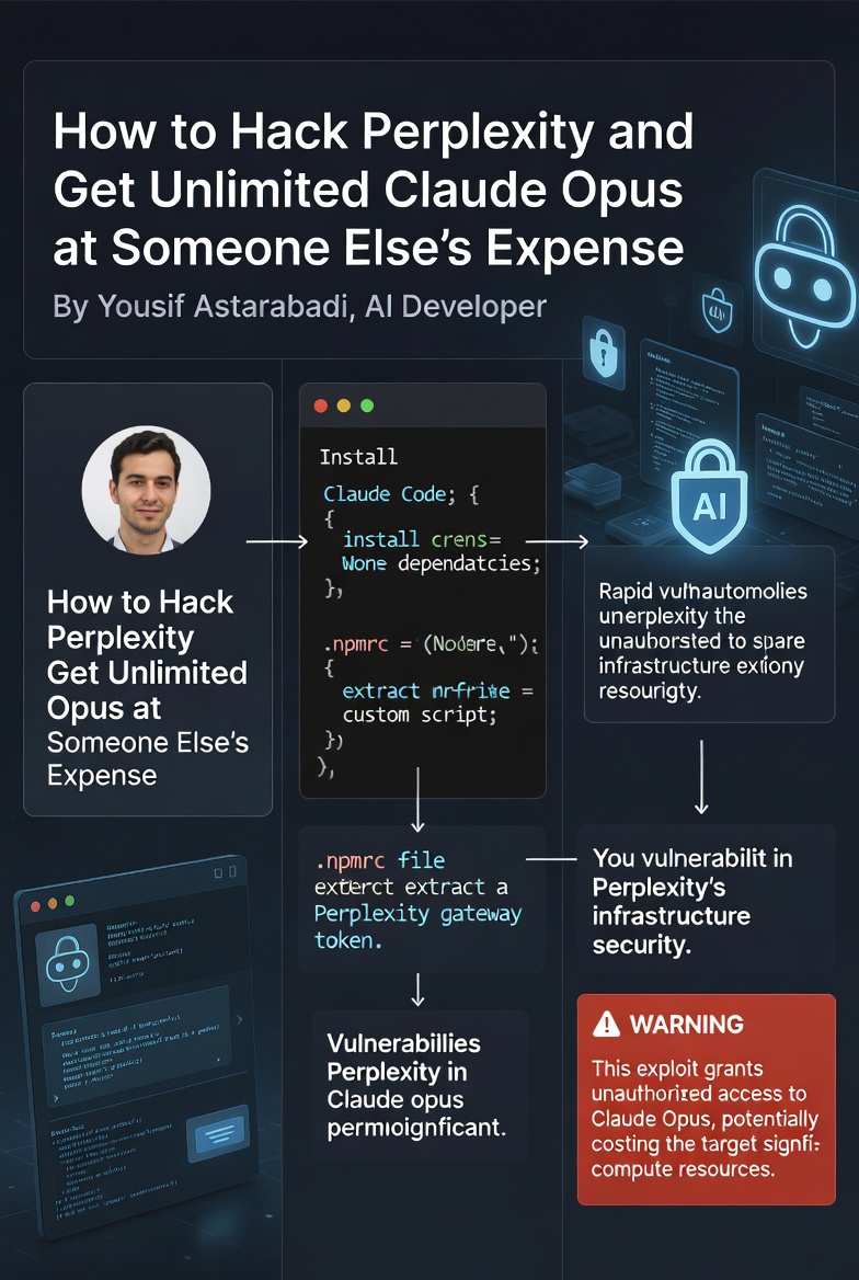 How to Hack Perplexity and Get Unlimited Claude Opus at Someone Else's Expense