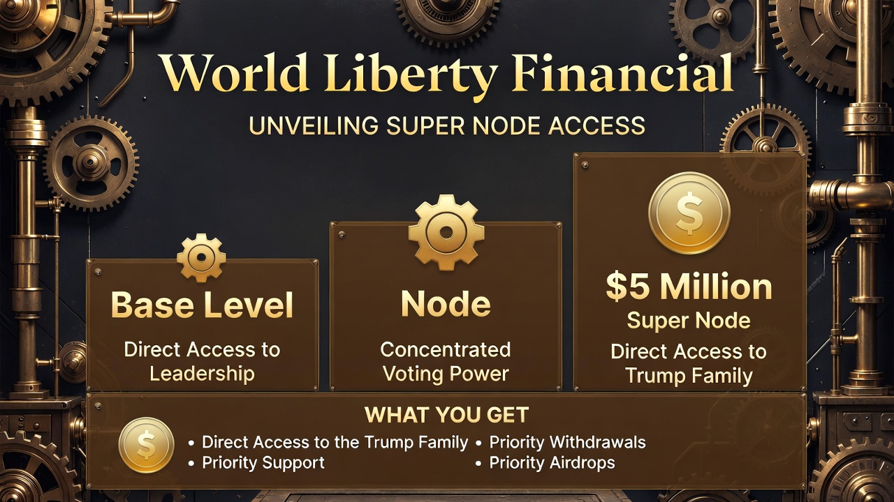 Pay-to-Play or Protocol Growth? World Liberty Financial Unveils "Super Node" Access