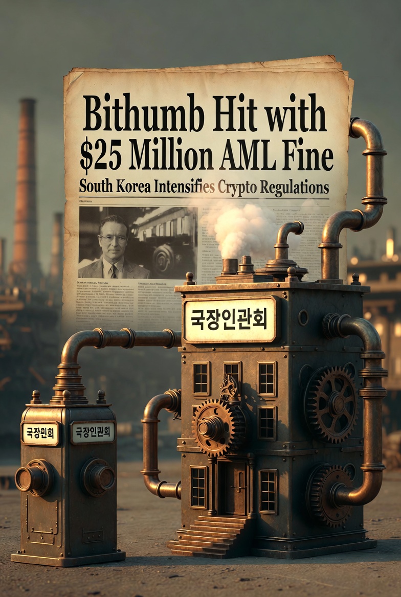 South Korea’s Regulatory Crackdown: Bithumb Hit with  Million AML Fine