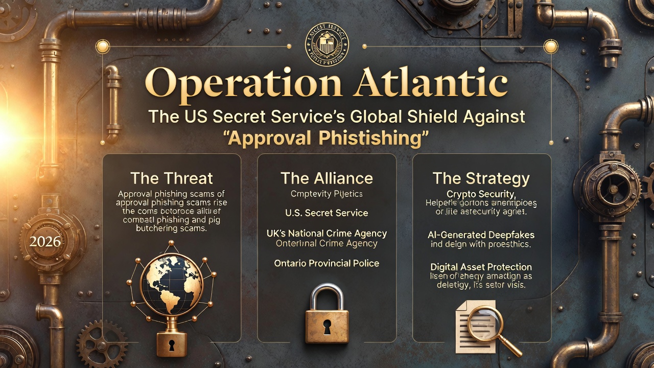 Operation Atlantic: The US Secret Service’s Global Shield Against "Approval Phishing"