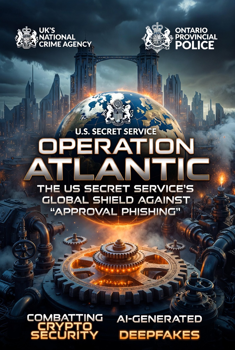 Operation Atlantic: The US Secret Service’s Global Shield Against "Approval Phishing"