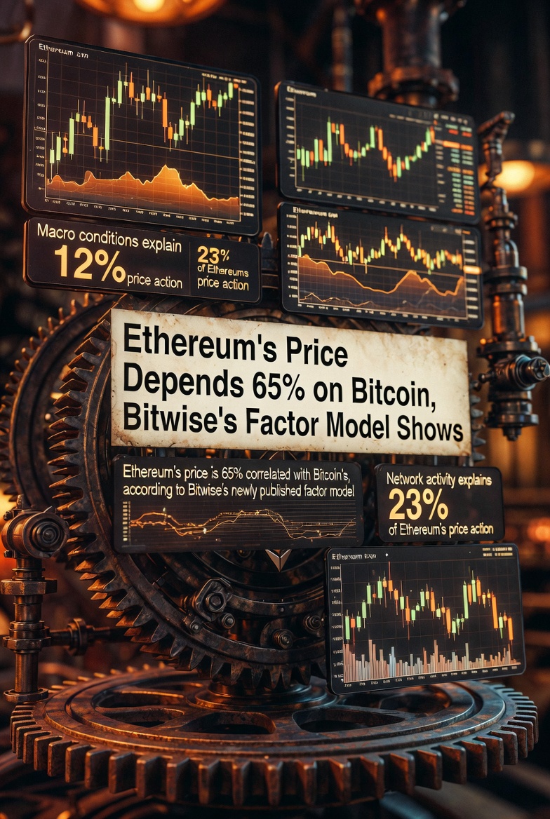 Ethereum's Price Remains 65% Tied to Bitcoin, Despite Strong Fundamentals — Bitwise Analysis